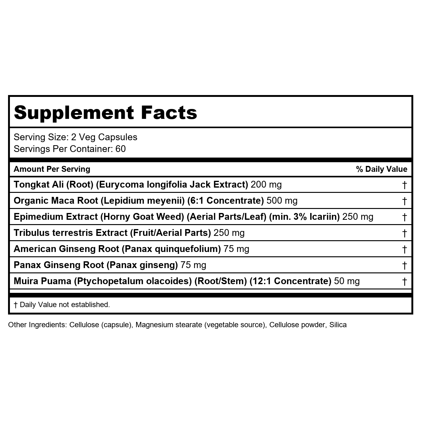 Now Foods TestoJack 200 Extra Strength 120 Vcaps - 2197