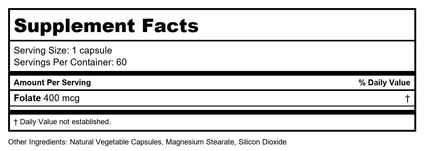 Ortho Molecular Methyl B Complex 60 Vcaps