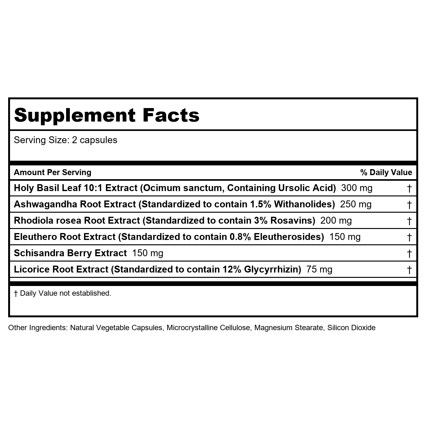 Ortho Molecular TruAdapt 60 Capsules