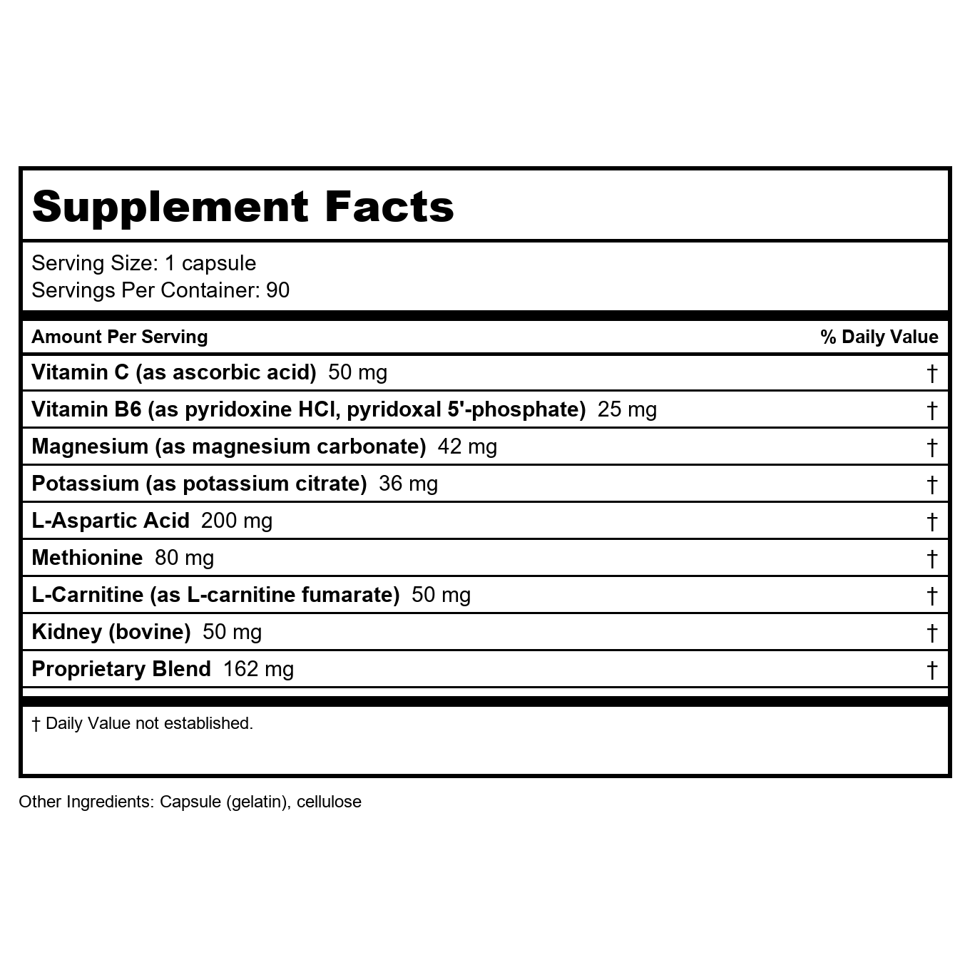 Apex Energetics Rena-Zyme 90 Capsules - Z31