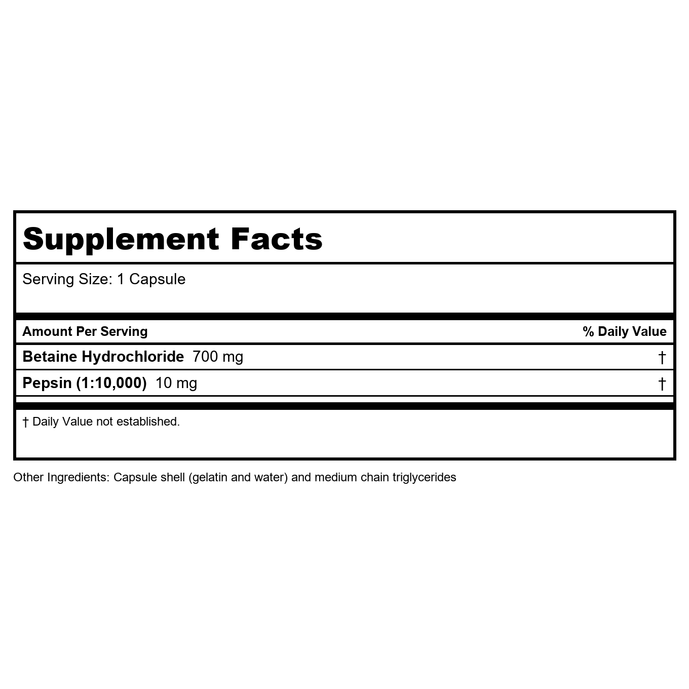Biotics Research Betaine Plus HP 90 Capsules