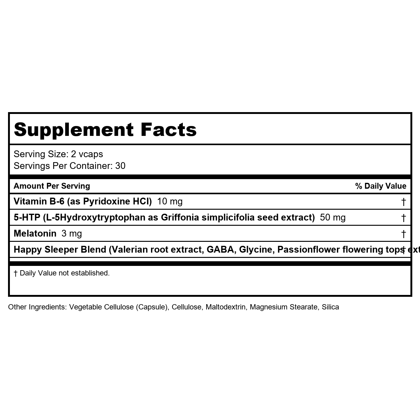 Natural Balance Herbal Slumber 60 Vcaps