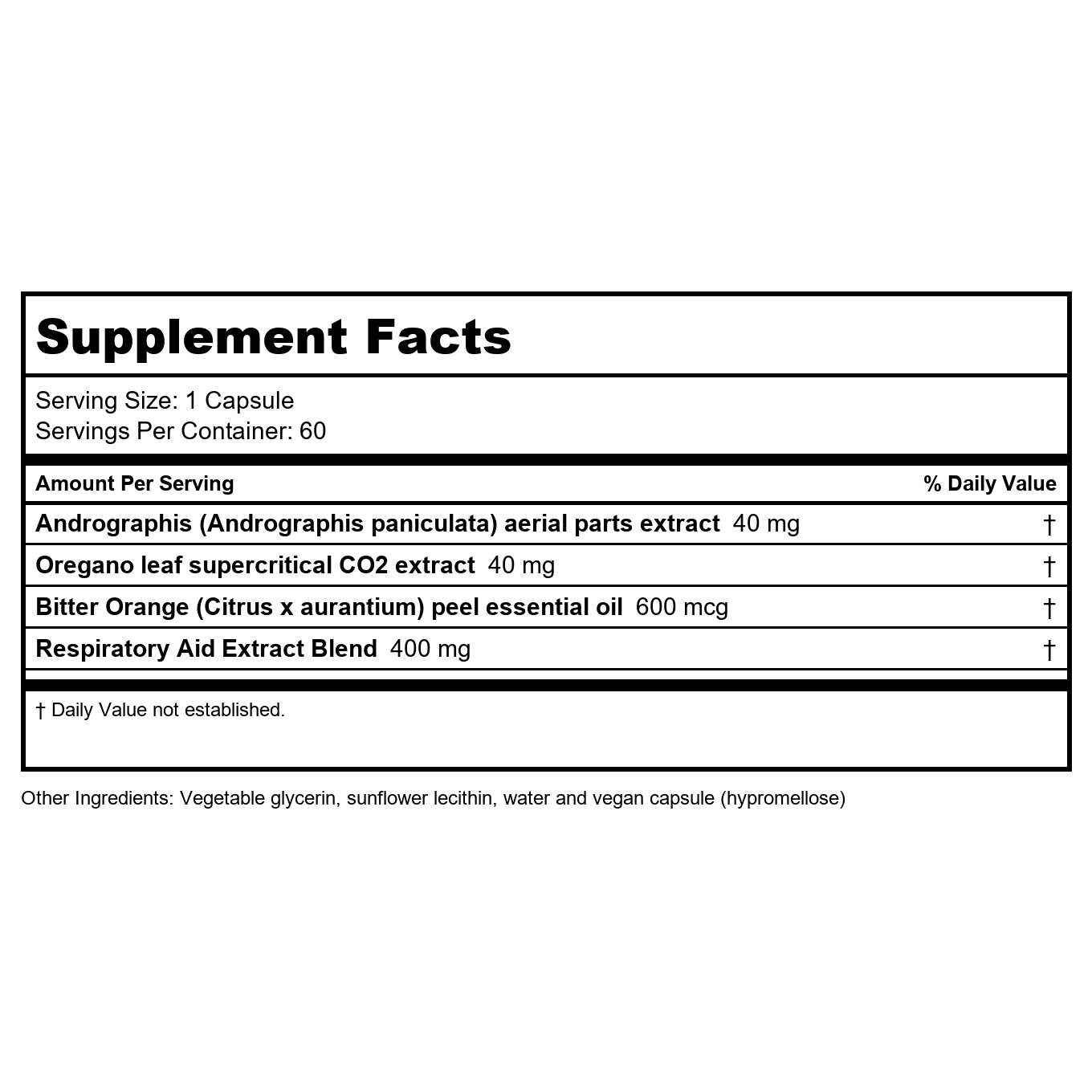 Gaia Herbs Sinus & Lung 60 Vcaps