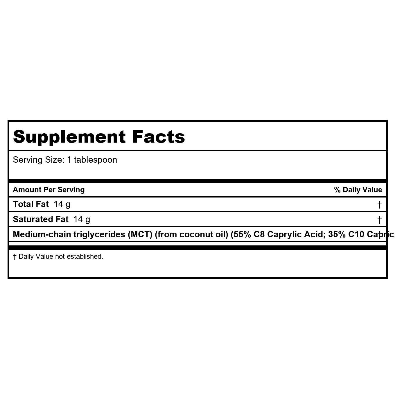 NuMedica MCT Oil USP 16oz