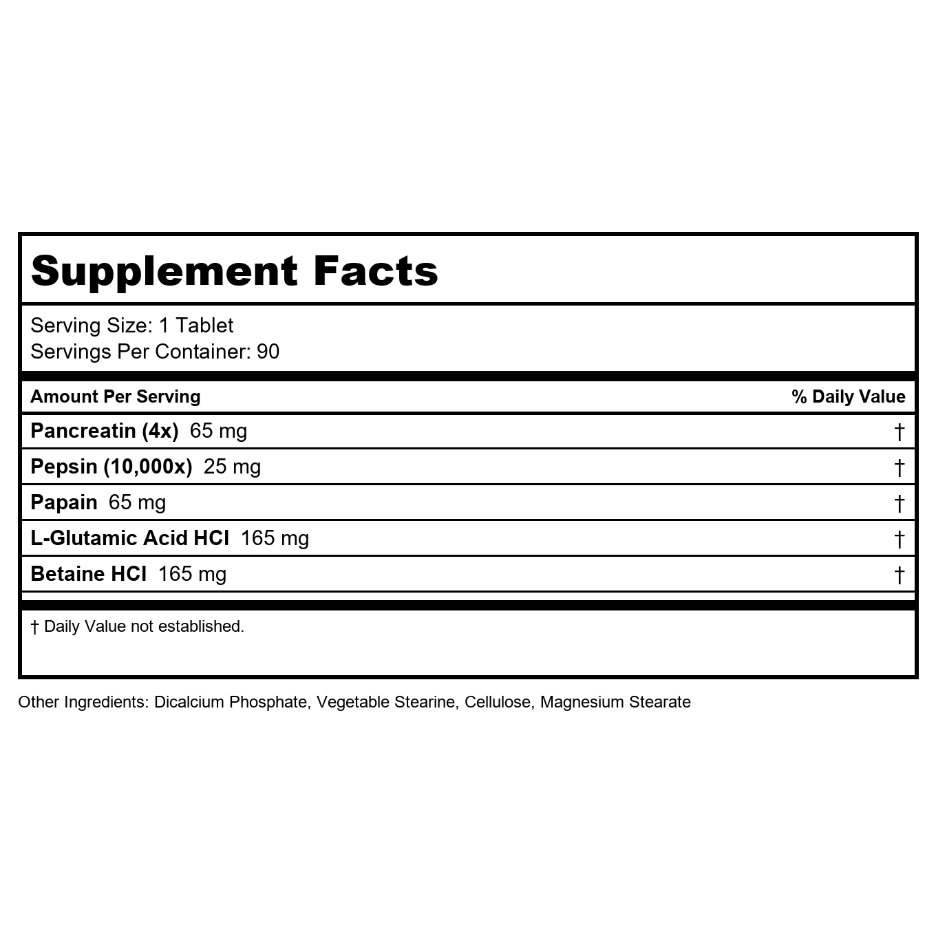 Progena Peptogest 90 Count