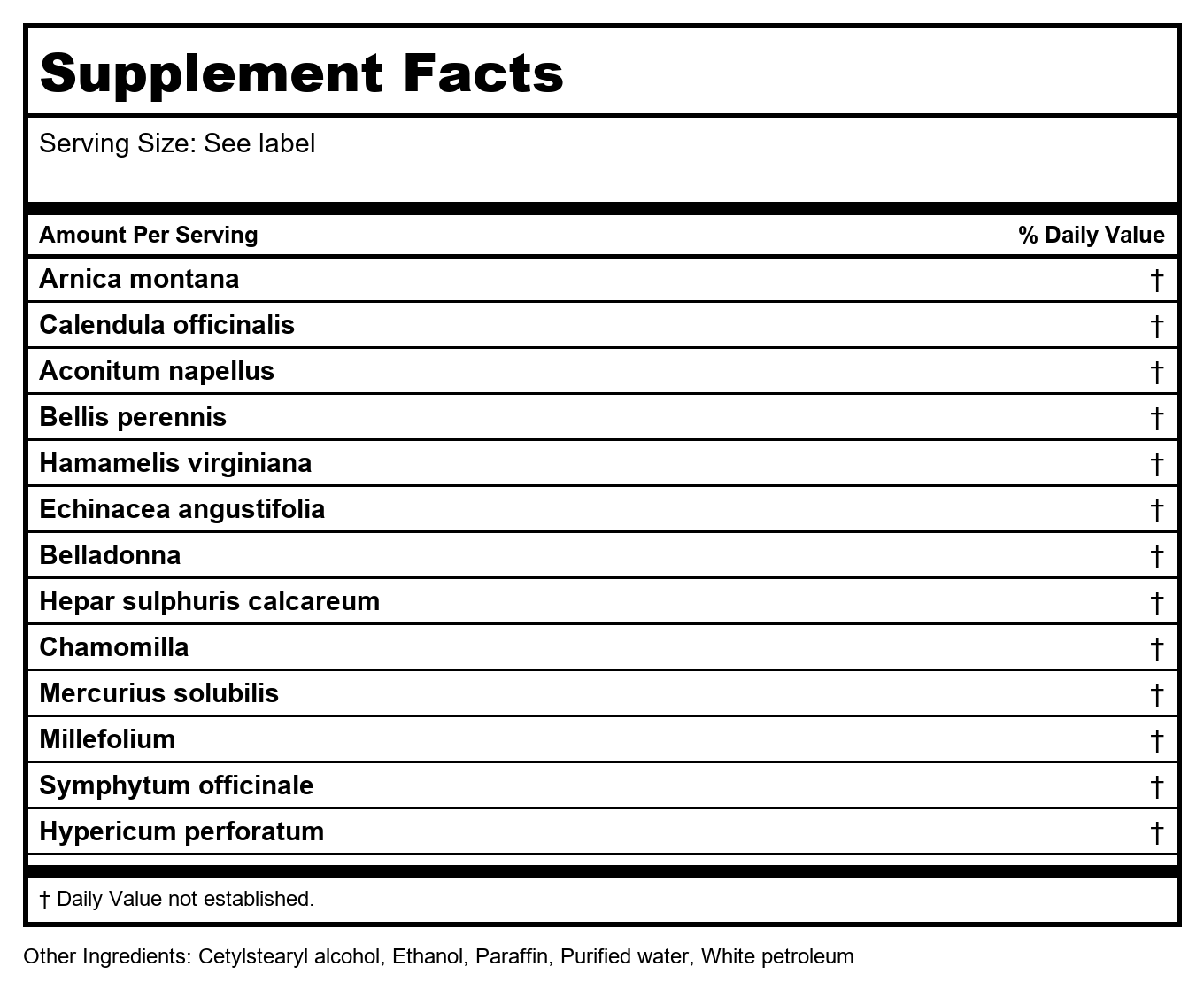 MediNatura Traumeel 100 Tablets