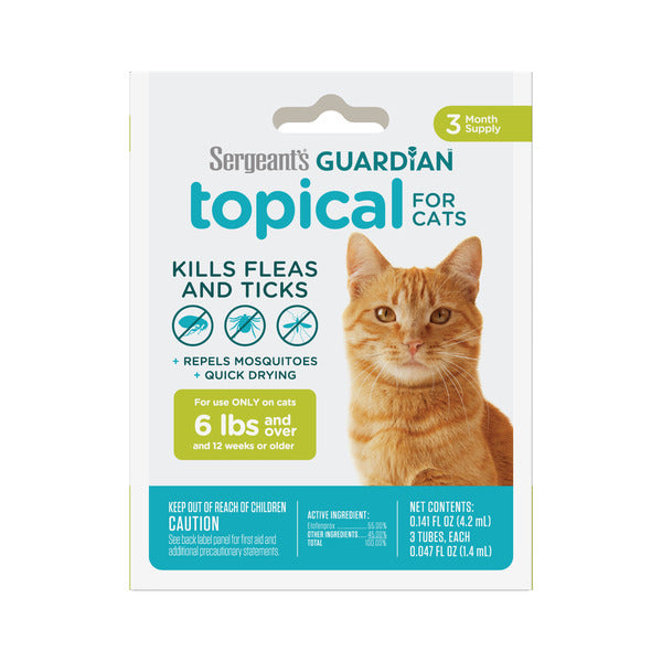 Sergeant's Topical, for Cats