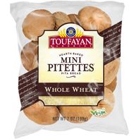 Toufayan Bakeries Whole Wheat Mini Pitettes Pita B...
️