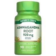 Nature's Truth Ashwagandha Root, Quick Release Cap...
️