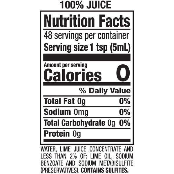 ReaLime 100% Lime Juice