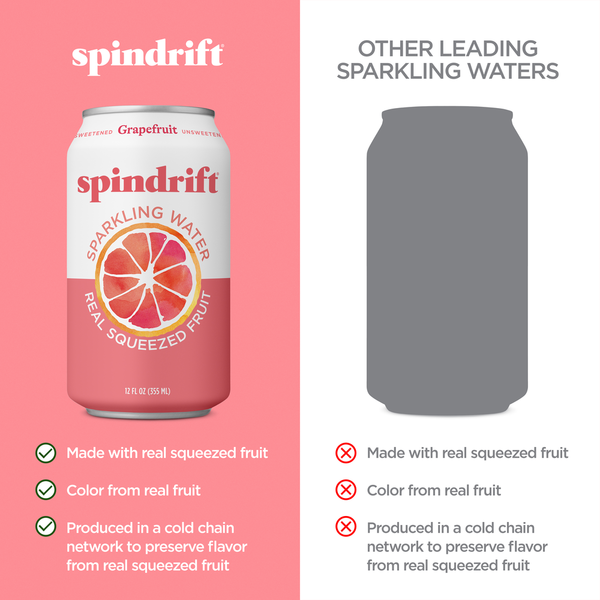 Spindrift Sparkling Water Grapefruit