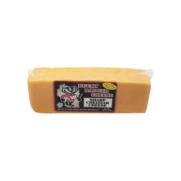 Bucky Badger Sharp Cheddar Cheese