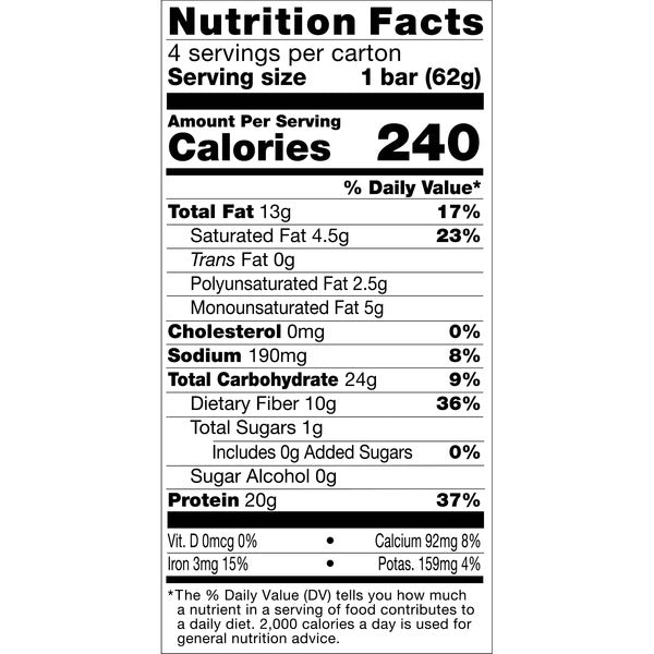 KIND Gluten Free, Protein MAX Sweet & Salty Caramel Peanut Protein Bars 4 Count Cardboard Box