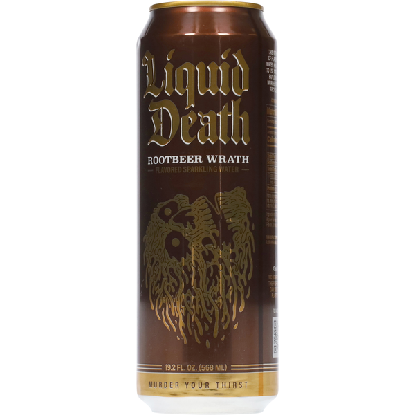 Liquid Death Flavored Rootbeer Wrath Sparkling Water