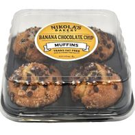 Nikola's Bakery Banana Chocolate Chip Muffin️