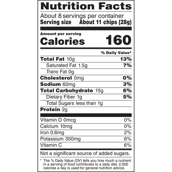 Lay's Wavy Lightly Salted Potato Chips Original 7 1/2 Oz