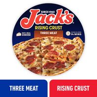 Jack's Rising Crust Three Meat Pizza️
