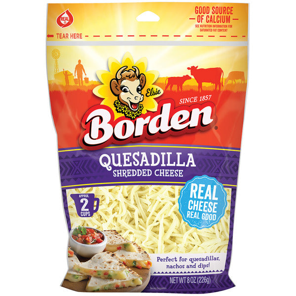 Borden Regular Shredded Cheese, Quesadilla