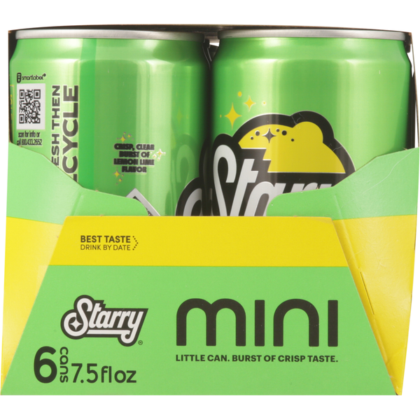 Starry Soda, Lemon Lime Flavor, Mini
