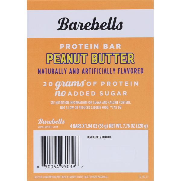 Barebells Peanut Butter Protein Bar