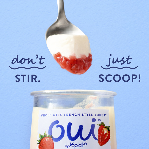 Yoplait Oui Pina Colada Whole Milk French Style Yogurt