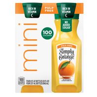 Simply Orange Pulp Free Juice Bottles️