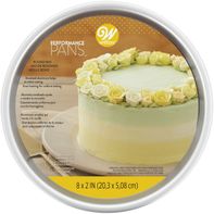 Wilton Performance Pans Aluminum Round 8-Inch Cake...
️
