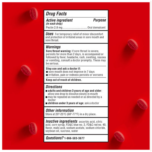 Luden's Soothing Throat Drops Wild Cherry
