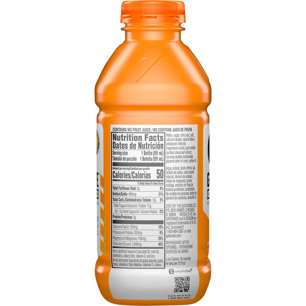 Gatorade Orange Rapid Rehydration Electrolyte Beverage