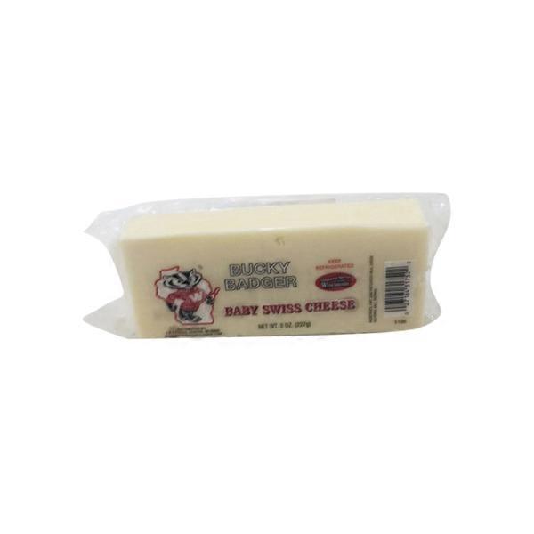 Bucky Badger Baby Swiss Cheese