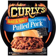 Curly's Bold & Spicy BBQ Sauce with Pulled Pork️