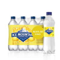 ICE MOUNTAIN Sparkling Water, Lively Lemon Flavor️