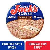 Jack's Original Thin Canadian Style Bacon Pizza️