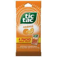 Tic Tac Orange, On-the-Go Pocket-Sized Mints, 4 Co...
️