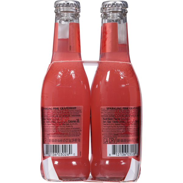 Fever-Tree Soda, Pink Grapefruit, Sparkling