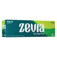 Zevia Zero Sugar Ginger Ale Soda️