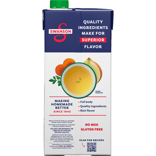 Swanson's Organic Chicken Broth
