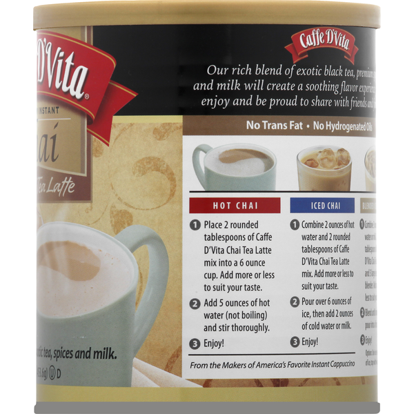 Caffe D'Vita Chai, Instant, Premium