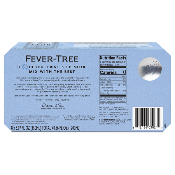Fever-Tree Club Soda 8x150ml