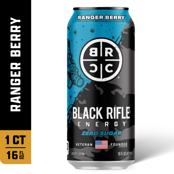 Black Rifle Energy Ranger Berry Zero Sugar