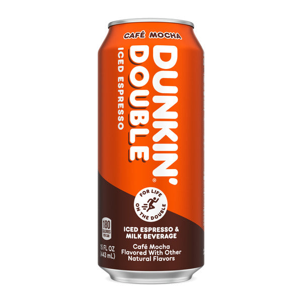 Dunkin' Double Café Mocha Iced Espresso Single Can