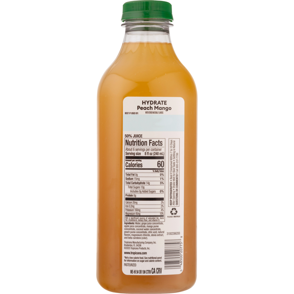 Tropicana Peach Mango Juice Drink Blend