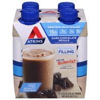 Atkins Protein-Rich Shake, Dark Chocolate Royale️