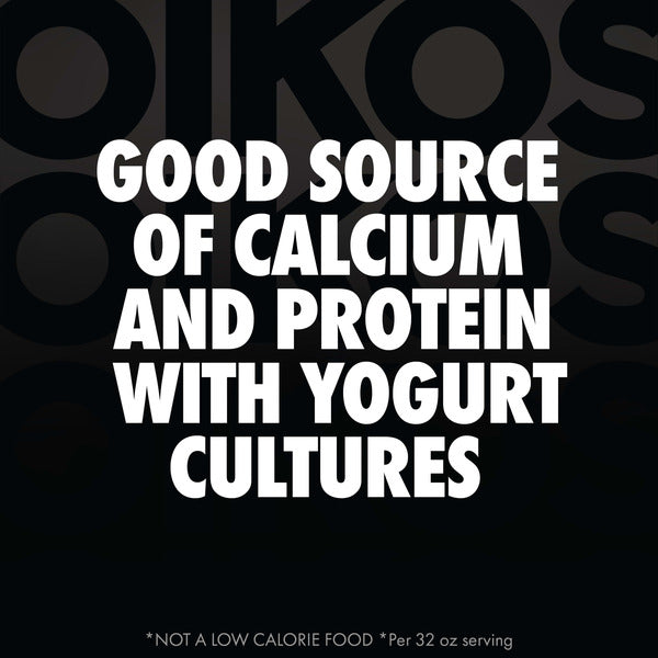 Oikos Zero Plain Nonfat Greek Yogurt Tub