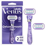 Venus Deluxe Smooth Swirl Women's Razor Handle + 2...
️