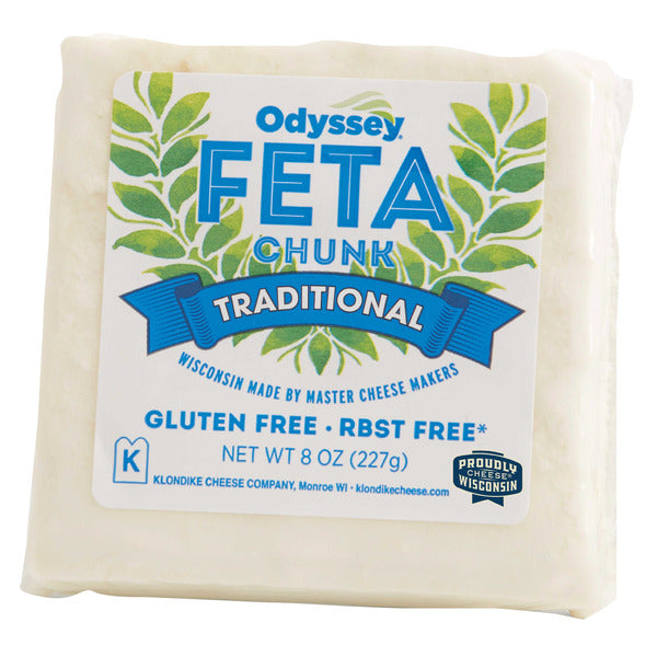 Odyssey Traditional Greek Style Feta Cheese Chunk