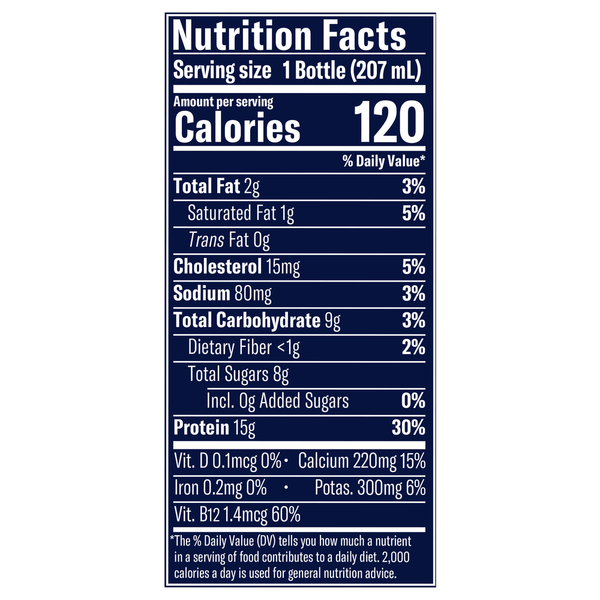 Chobani Zero Added Sugar Greek Yogurt Tropical Punch Flavored Protein Drink