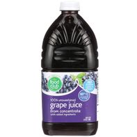 Food Club 100% Unsweetened Grape Juice From Concen...
️