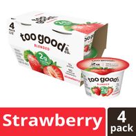 Too Good & Co. Strawberry Flavored Greek Yogurt Cu...
️