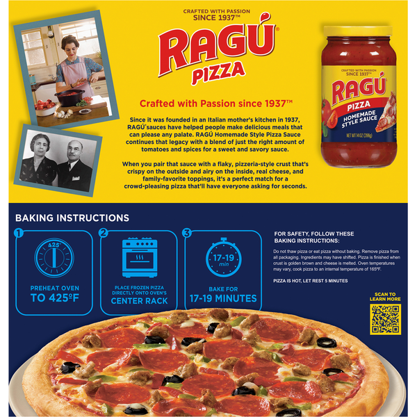 Ragu Pizzeria-Style Crust Supreme Pizza